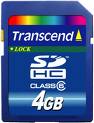 Transcend 4GB SDHC (Class 6)