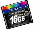 Transcend 16GB Compact Flash SLC (300X)